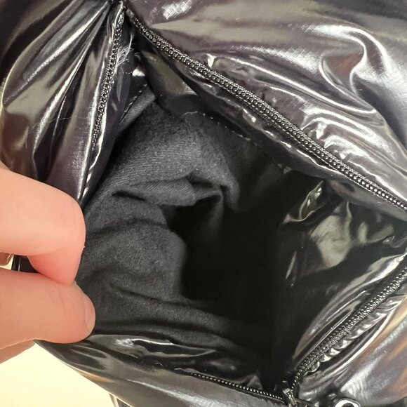 Dunhill Goose Feather Down Puffer Jacket Winter Coat Glossy Puff Waterproof Warm - Picture 12 of 16